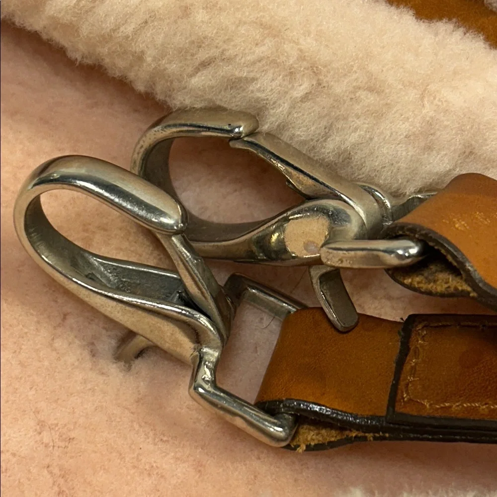 Bill Amberg London leather warm baby papoose